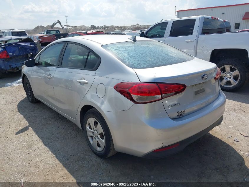 2017 KIA FORTE LX - 3KPFK4A75HE069079
