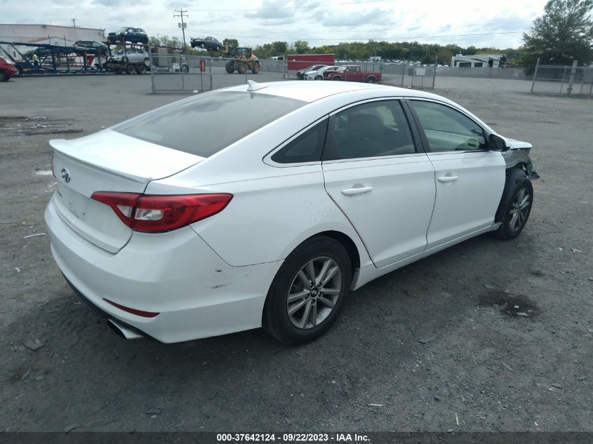 2015 HYUNDAI SONATA 2.4L SE - 5NPE24AF4FH213751