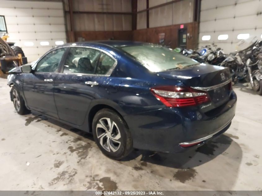 2017 HONDA ACCORD SEDAN LX - 1HGCR2F34HA065540