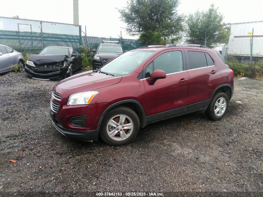 2016 CHEVROLET TRAX LT - 3GNCJPSB1GL254791