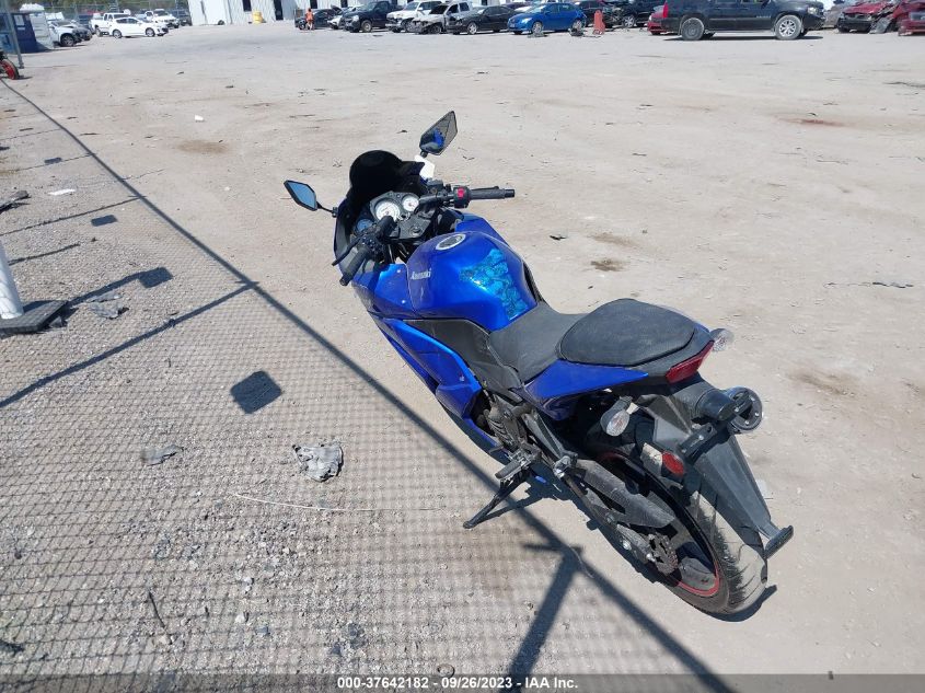 2012 KAWASAKI EX250 J JKAEXMJ16CDAC3417