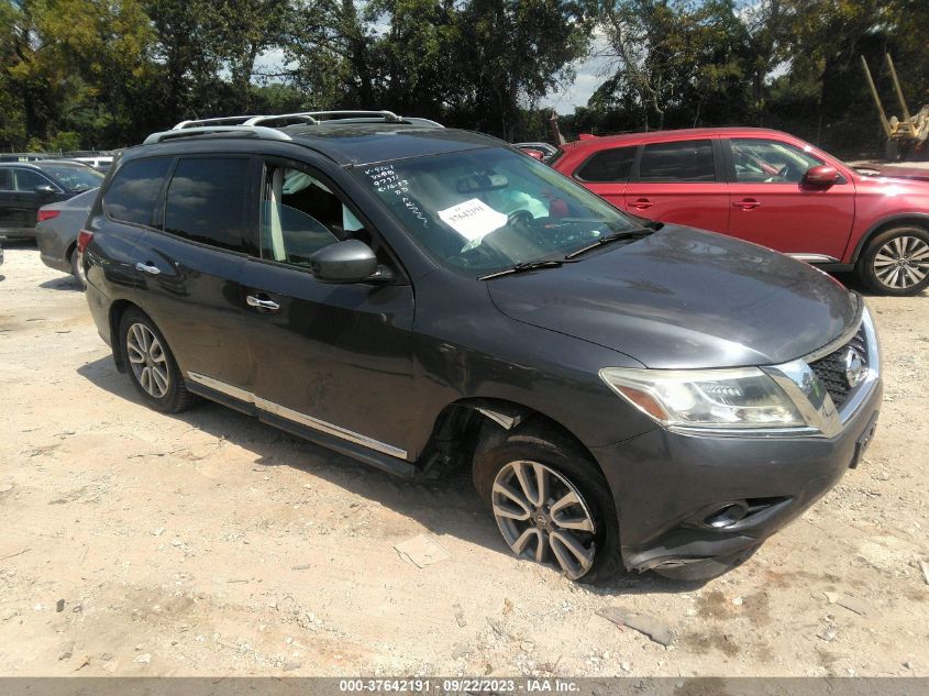 2014 NISSAN PATHFINDER SL - 5N1AR2MM8EC639201