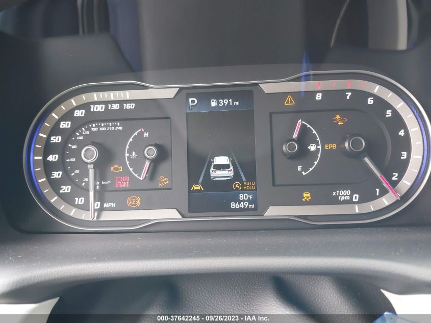 VIN 5NMJB3AE2PH209695 2023 HYUNDAI TUCSON SEL