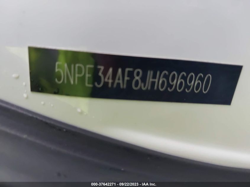 2018 HYUNDAI SONATA SPORT - 5NPE34AF8JH696960