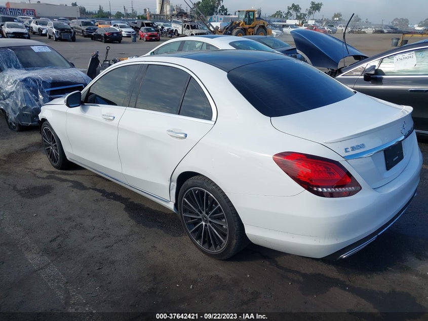 VIN 55SWF8DB5LU323578 2020 MERCEDES-BENZ C-CLASS C 300