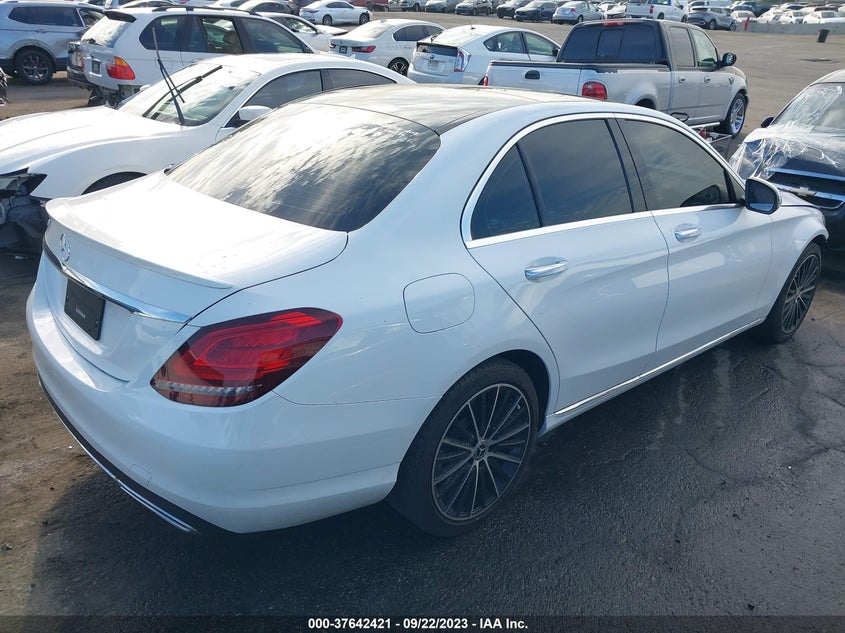 VIN 55SWF8DB5LU323578 2020 MERCEDES-BENZ C-CLASS C 300