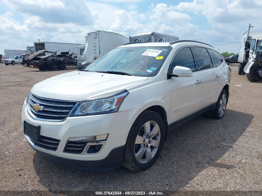 2015 CHEVROLET TRAVERSE LTZ - 1GNKRJKD2FJ194691