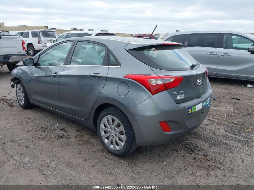 2016 HYUNDAI ELANTRA GT - KMHD35LH7GU318123