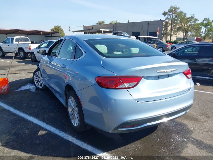 2015 CHRYSLER 200 LIMITED - 1C3CCCAB8FN721799