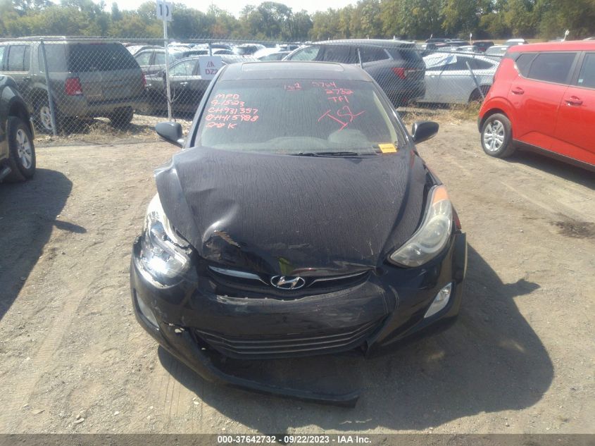 2013 HYUNDAI ELANTRA LIMITED - 5NPDH4AE6DH415988