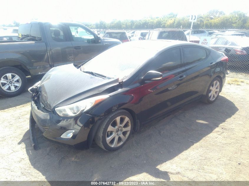 2013 HYUNDAI ELANTRA LIMITED - 5NPDH4AE6DH415988