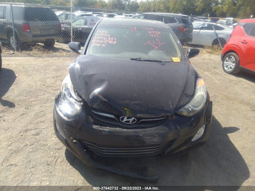 2013 HYUNDAI ELANTRA LIMITED - 5NPDH4AE6DH415988