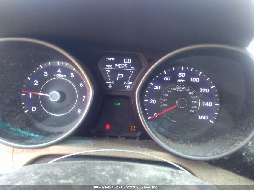 2013 HYUNDAI ELANTRA LIMITED - 5NPDH4AE6DH415988