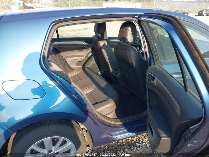 2015 VOLKSWAGEN GOLF TSI S W/SUNROOF - 3VW217AU9FM029743