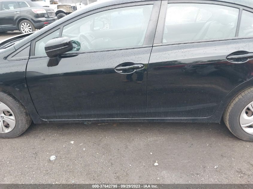 2014 HONDA CIVIC SEDAN LX - 19XFB2F51EE061195
