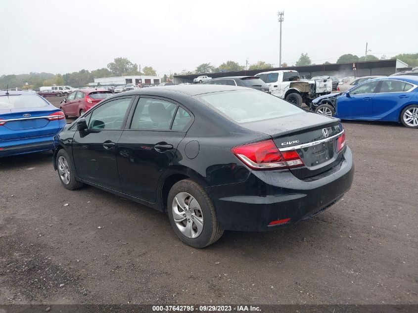 2014 HONDA CIVIC SEDAN LX - 19XFB2F51EE061195