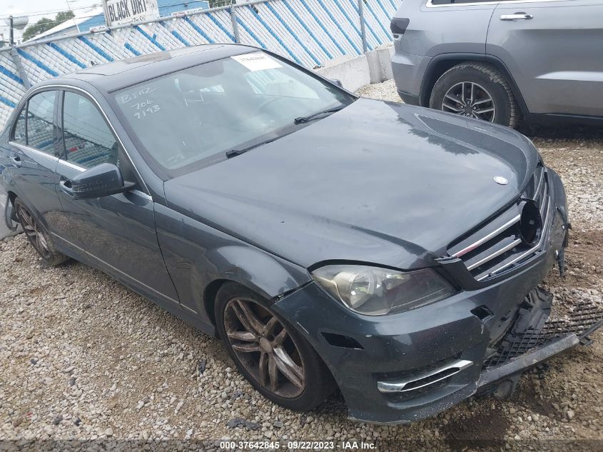 2014 MERCEDES-BENZ C-CLASS C 300 LUXURY - WDDGF8AB7ER315981