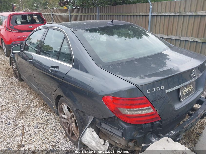 2014 MERCEDES-BENZ C-CLASS C 300 LUXURY - WDDGF8AB7ER315981