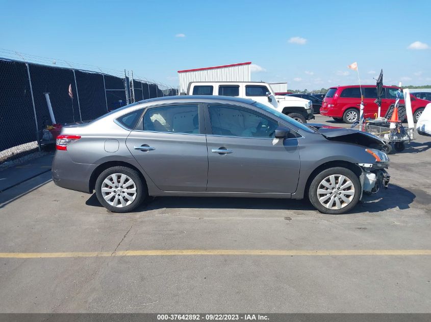 2015 NISSAN SENTRA S - 3N1AB7AP3FY353904