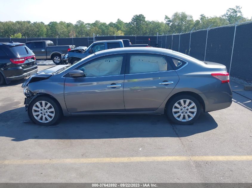 2015 NISSAN SENTRA S - 3N1AB7AP3FY353904