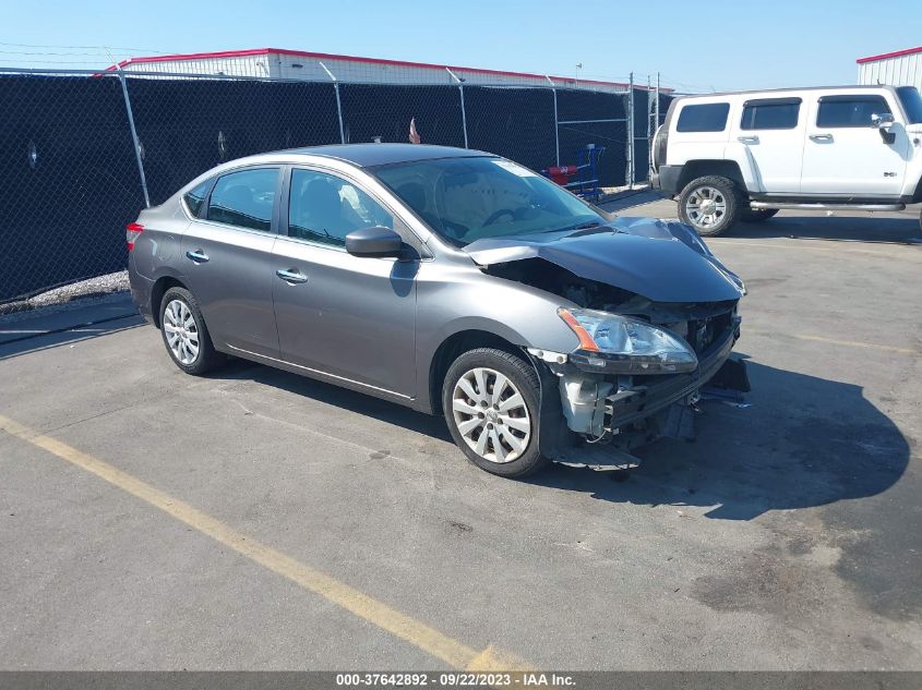 2015 NISSAN SENTRA S - 3N1AB7AP3FY353904