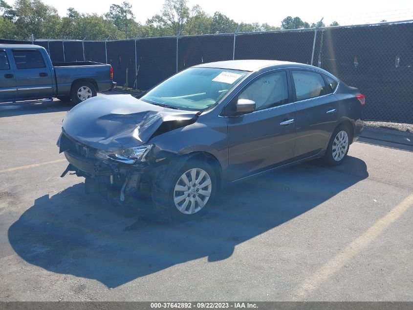 2015 NISSAN SENTRA S - 3N1AB7AP3FY353904