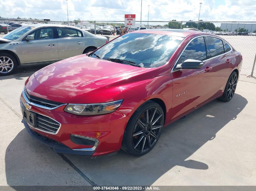 2017 CHEVROLET MALIBU LT - 1G1ZE5ST3HF174319