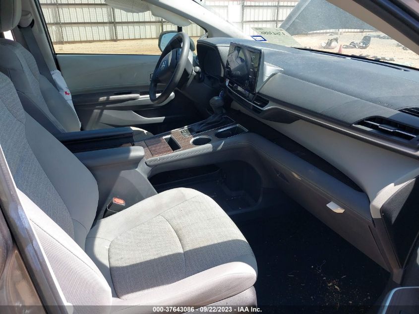 2022 TOYOTA SIENNA LE - 5TDKRKEC3NS098720
