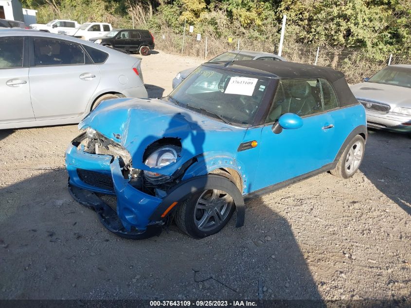2013 MINI COOPER CONVERTIBLE WMWZN3C58DT568807
