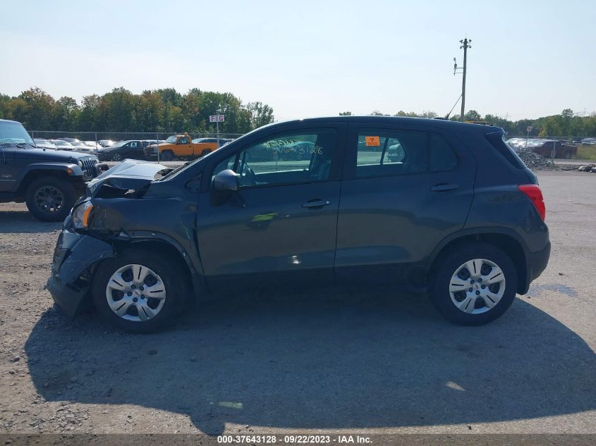 2016 CHEVROLET TRAX LS - 3GNCJKSB3GL153304