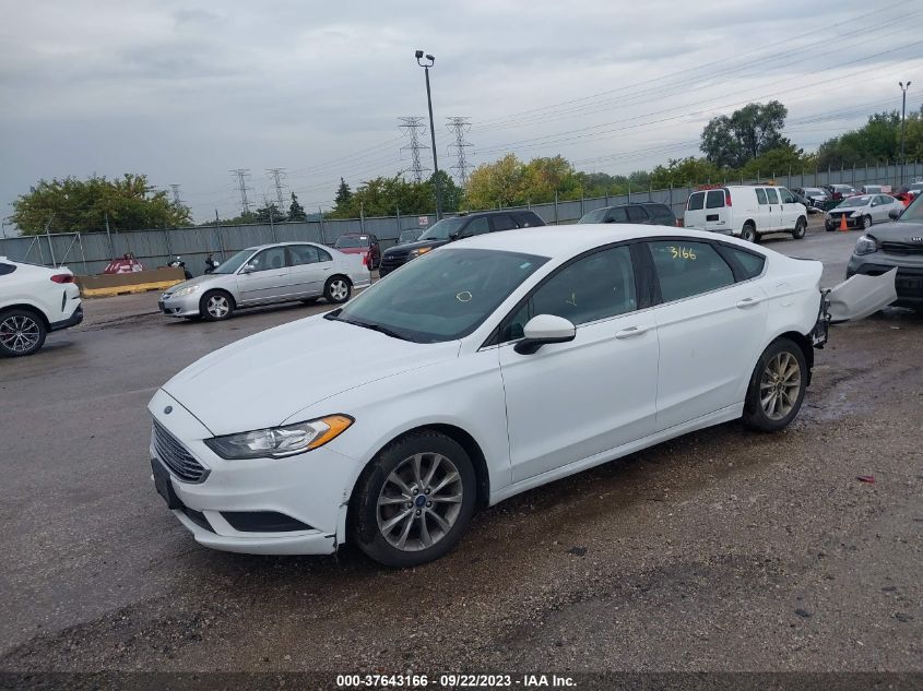 2017 FORD FUSION SE - 3FA6P0H70HR163515