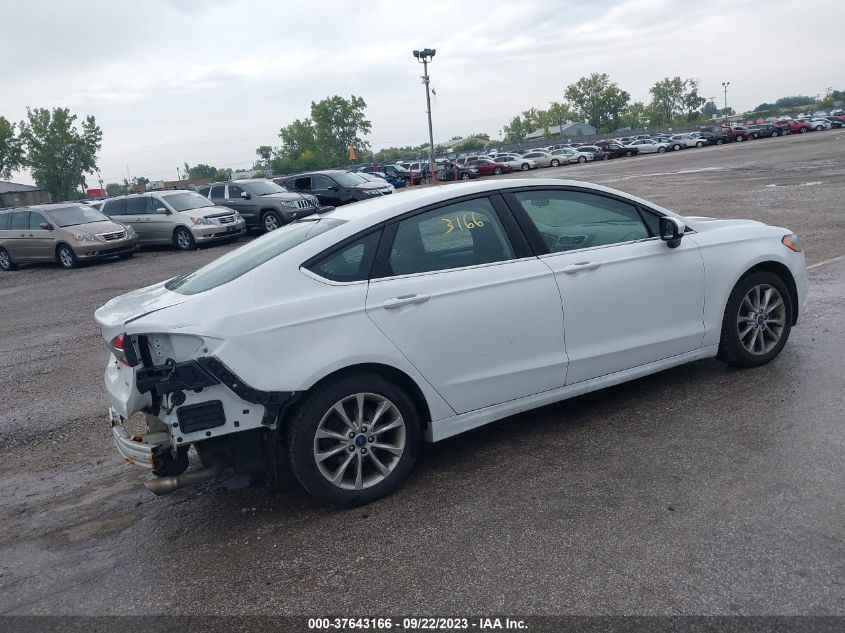 2017 FORD FUSION SE - 3FA6P0H70HR163515