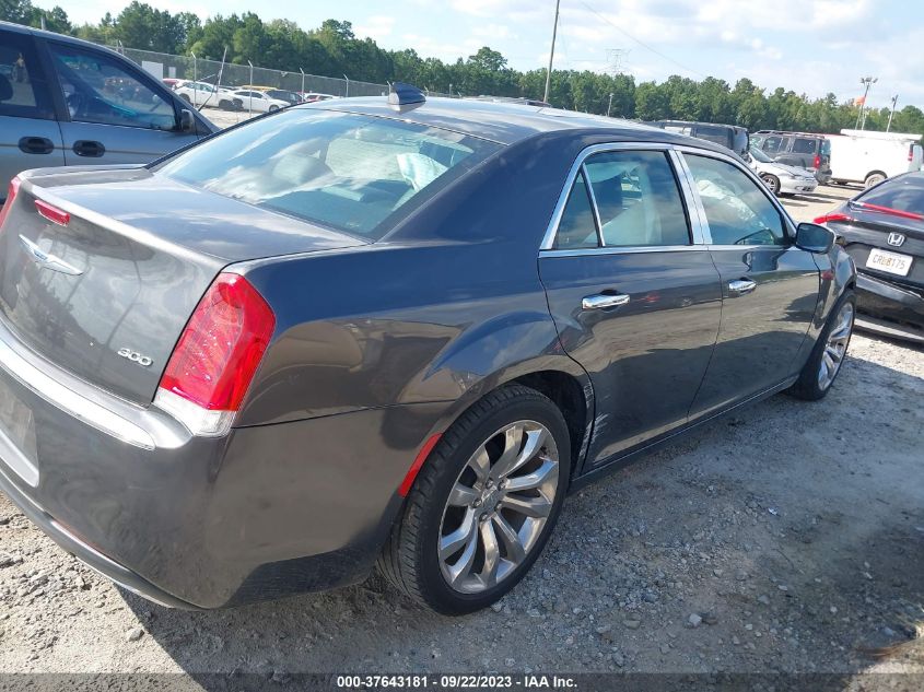 2019 CHRYSLER 300 LIMITED - 2C3CCAEG6KH563041