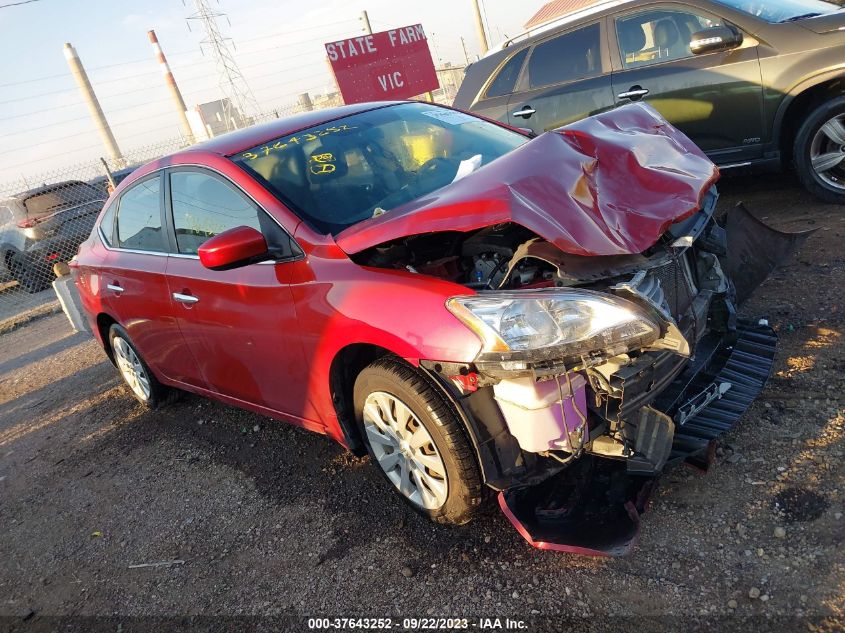 2014 NISSAN SENTRA S/FE+ S/SV/FE+ SV/SR/SL - 3N1AB7AP4EY249551