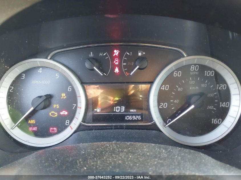 2014 NISSAN SENTRA S/FE+ S/SV/FE+ SV/SR/SL - 3N1AB7AP4EY249551