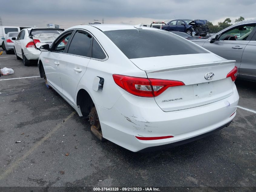 2016 HYUNDAI SONATA 2.4L SE - 5NPE24AF0GH266612