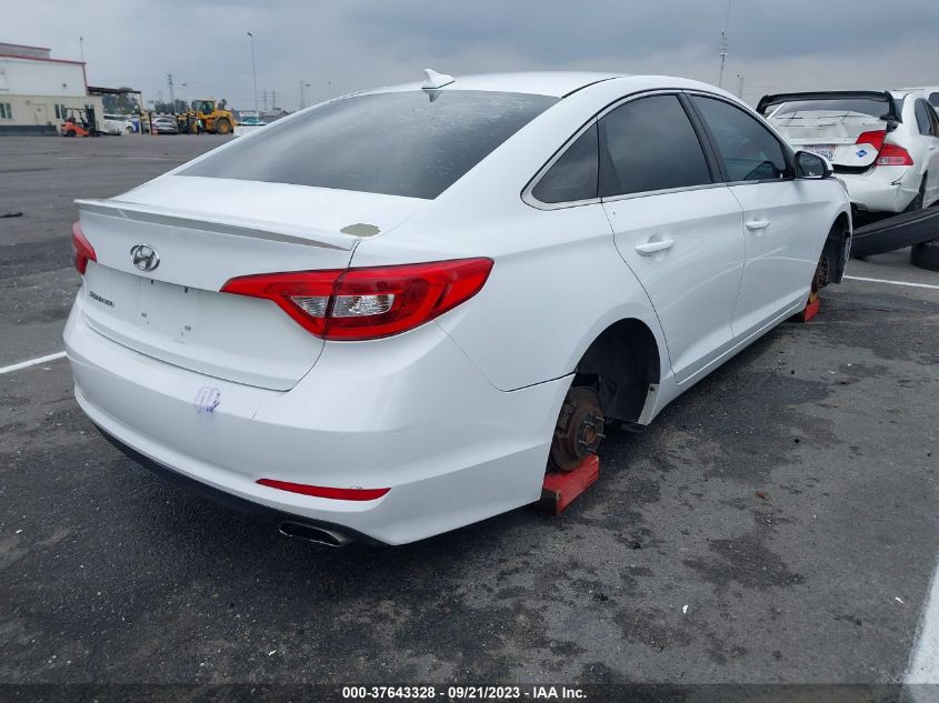 2016 HYUNDAI SONATA 2.4L SE - 5NPE24AF0GH266612