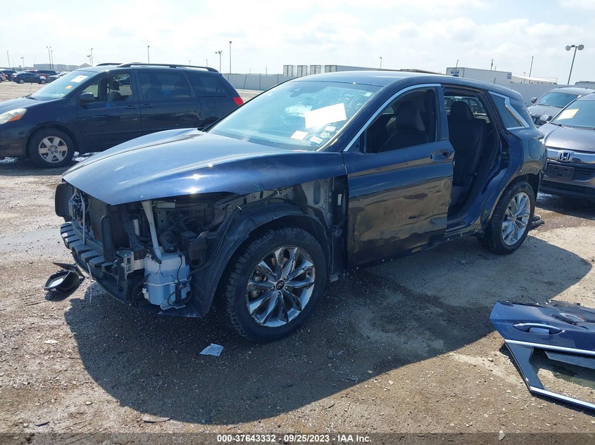 VIN 3PCAJ5M33LF107200 2020 INFINITI QX50 PURE