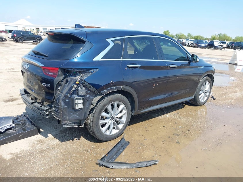 VIN 3PCAJ5M33LF107200 2020 INFINITI QX50 PURE