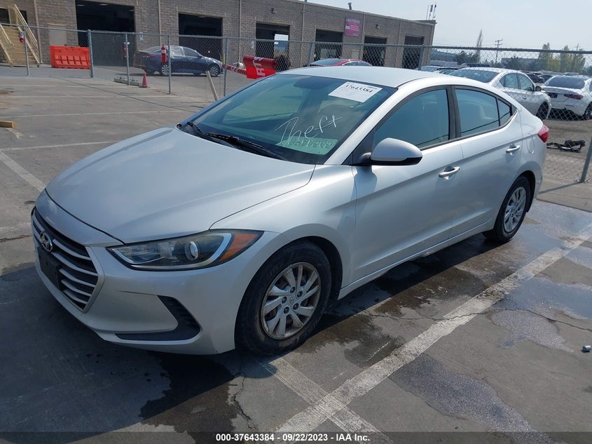 VIN 5NPD74LF5HH153816 2017 HYUNDAI ELANTRA SE
