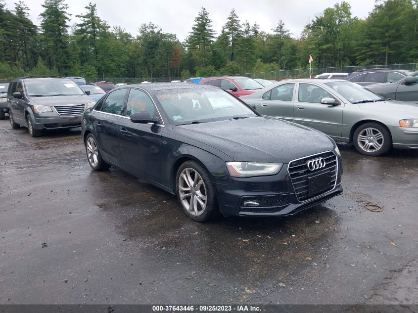 2013 AUDI A4 PREMIUM PLUS - WAUHFAFL0DN015225