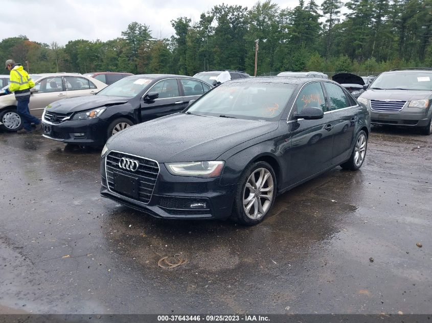 2013 AUDI A4 PREMIUM PLUS - WAUHFAFL0DN015225