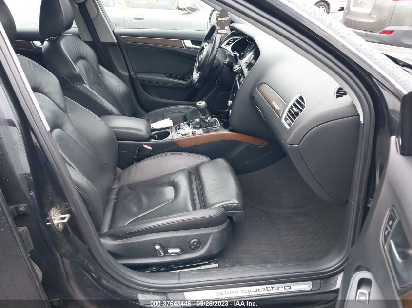 2013 AUDI A4 PREMIUM PLUS - WAUHFAFL0DN015225