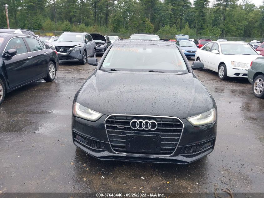 2013 AUDI A4 PREMIUM PLUS - WAUHFAFL0DN015225