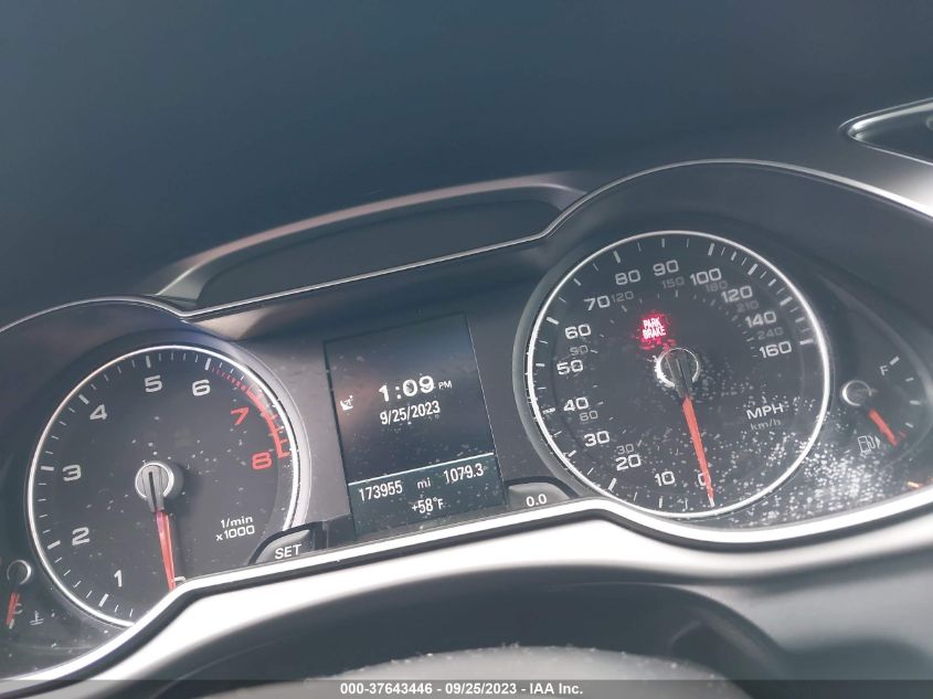2013 AUDI A4 PREMIUM PLUS - WAUHFAFL0DN015225
