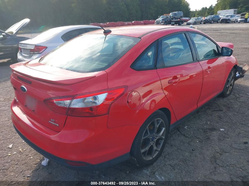 2013 FORD FOCUS SE - 1FADP3F2XDL290958