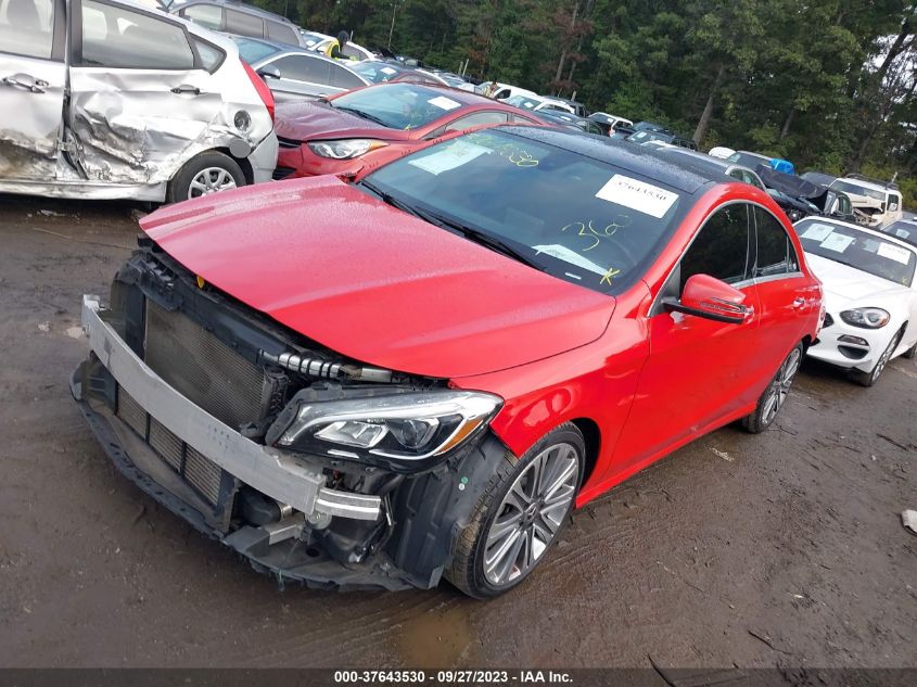 2018 MERCEDES-BENZ CLA CLA 250 - WDDSJ4GB2JN532509