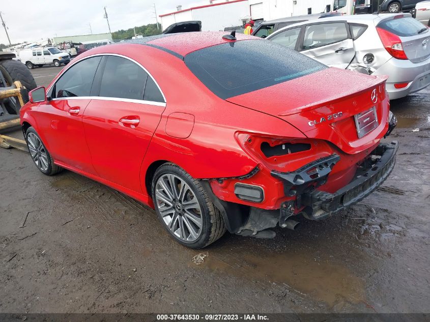2018 MERCEDES-BENZ CLA CLA 250 - WDDSJ4GB2JN532509