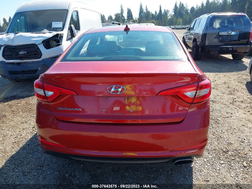 2017 HYUNDAI SONATA 2.4L - 5NPE24AF3HH559521