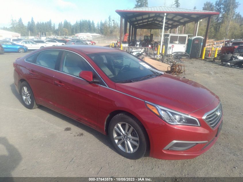 2017 HYUNDAI SONATA 2.4L - 5NPE24AF3HH559521